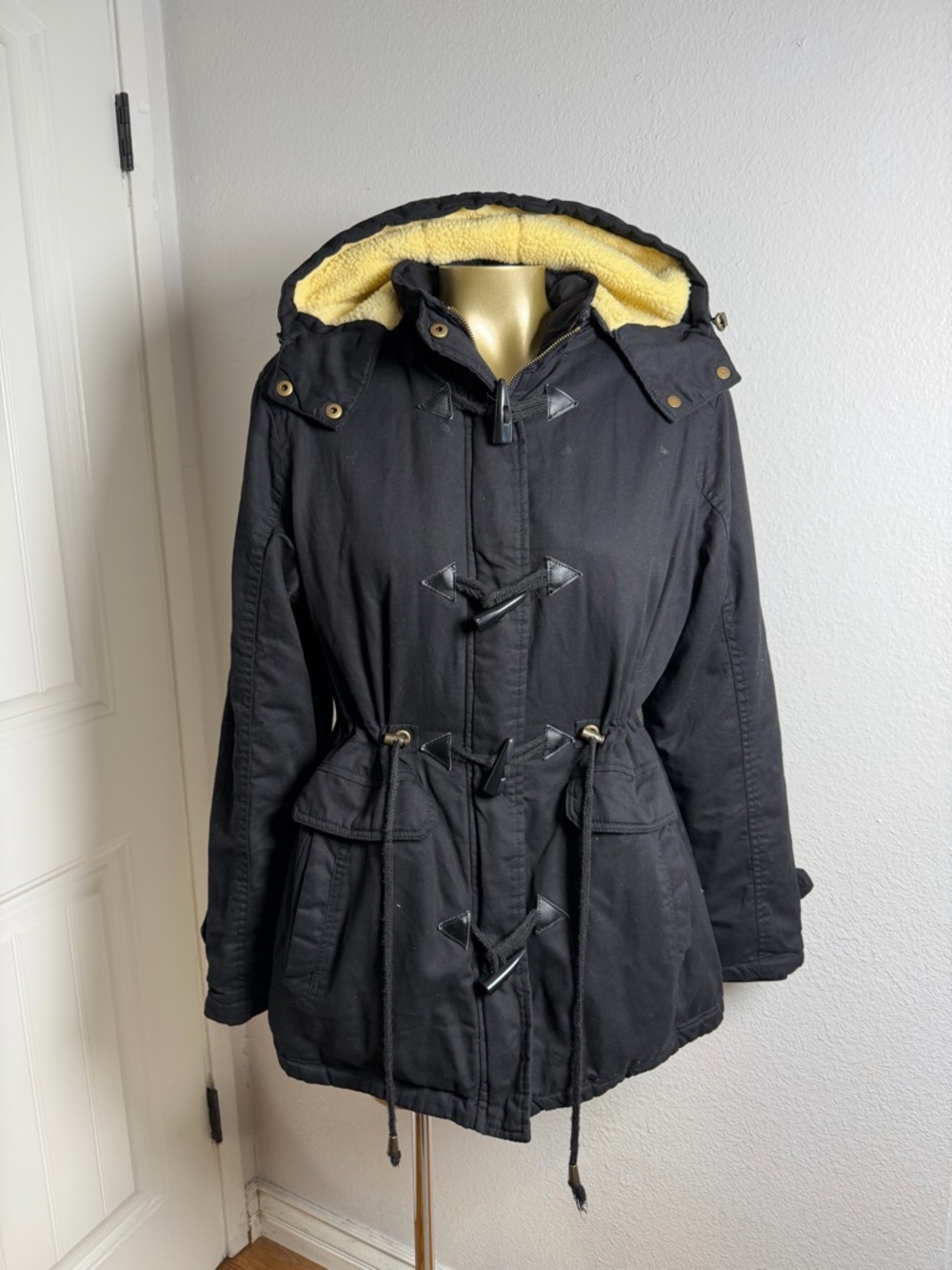 Wantdo Women's Sz M Winter Thicken Jacket Cotton Coat w/ Removable Hood